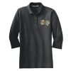 Ladies Silk Touch 3/4 Sleeve Polo Thumbnail